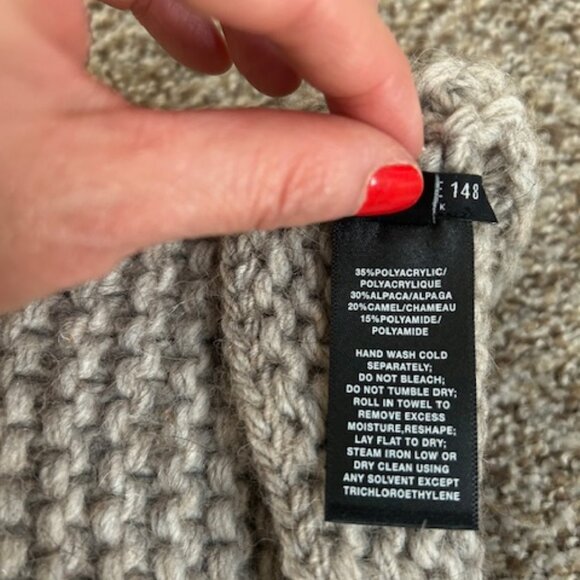 Lafayette 148 Neutral Snood/Scarf - Picture 7 of 7